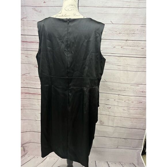 12300-Connected‎ Apparel size 20w black sleeveless dress nwt - Picture 3 of 5